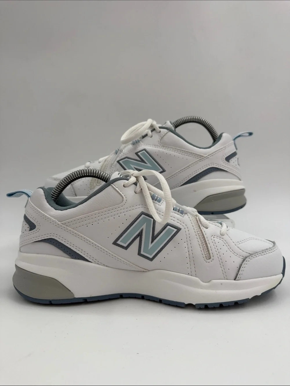 New Balance 608 V5 WX608WB5 White Casual Shoes Sneakers Women's 7.5 D  Mens 6.0D